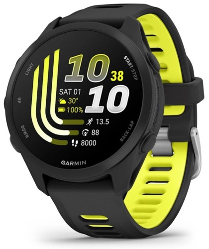 Zegarek Garmin Forerunner 170 42,6mm Music Black Amp Yellow