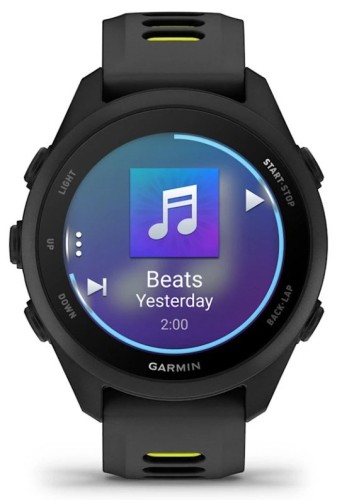 Zegarek Garmin Forerunner 170 42,6mm Music Black Amp Yellow