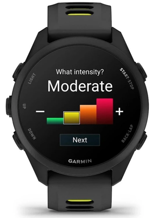 Zegarek Garmin Forerunner 170 42,6mm Music Black Amp Yellow