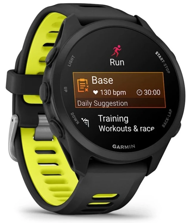 Zegarek Garmin Forerunner 170 42,6mm Music Black Amp Yellow