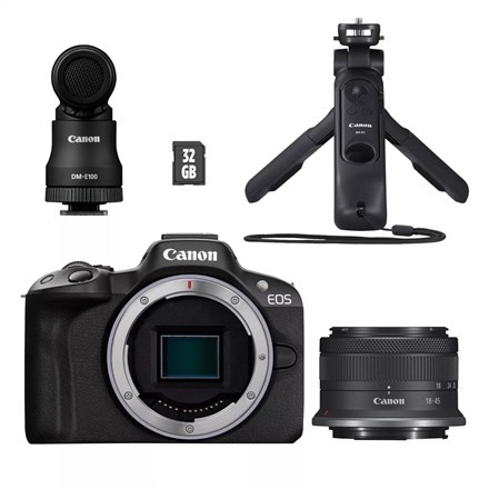 Aparat Canon EOS R50 + RF-S 18-45mm CREATOR KIT z 24.2 MP