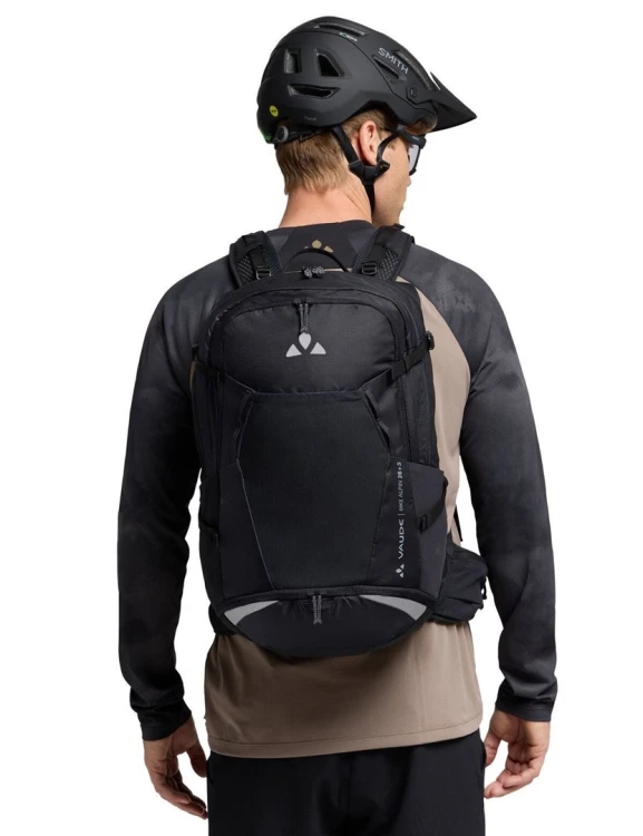 VAUDE Bike Alpin 28+5 plecak Plecak sportowy Czarny Poliamidowy, Poliuretan (PU), Poliester