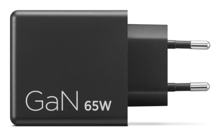 Podwójna ładowarka Lenovo USB-C 65 W GaN — UE | Złącze USB-C | Ładowarka