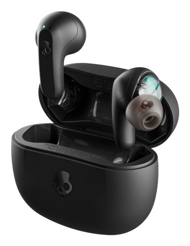 Skullcandy (Czaszka) | Prawdziwe bezprzewodowe słuchawki douszne | KOLEJ | Łączność Bluetooth | Czarny