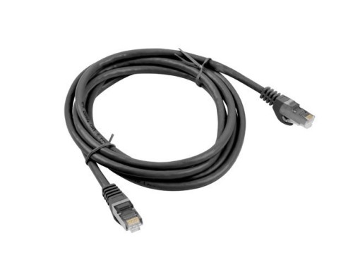 LANBERG PATCHCORD KAT.6 FTP 3M CZARNY FLUKE PASSED