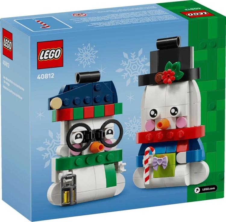 LEGO Inne 40812 - Ozdoby z bałwankami