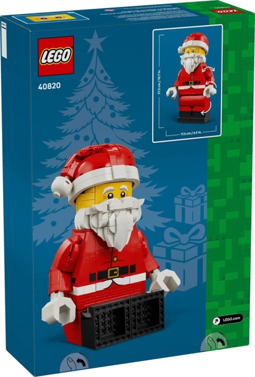 LEGO Inne 40820 - Powiększona minifigurka Świętego Mikołaja