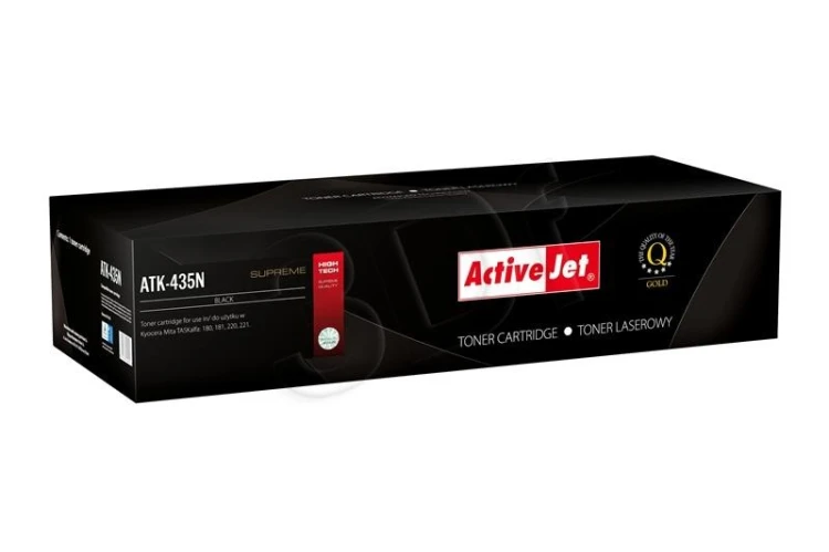 Activejet ATK-435N Toner (zamiennik Kyocera TK-435; Supreme; 15000 stron; czarny)