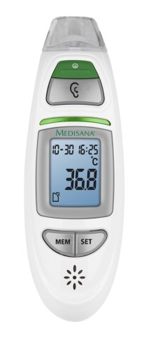 Termometr wielofunkcyjny na podczerwień Medisana TM 750 Connect dokładność pomiaru 0,2 °C | pamięć do 30 pomiarów