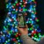 Twinkly Candies – 100 Lampki w kształcie pereł RGB LEDs, zielony przewód, USB-C
