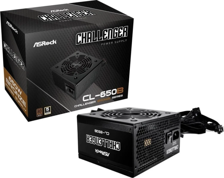 Zasilacz ASRock CHALLENGER 650W 80 Plus Bronze