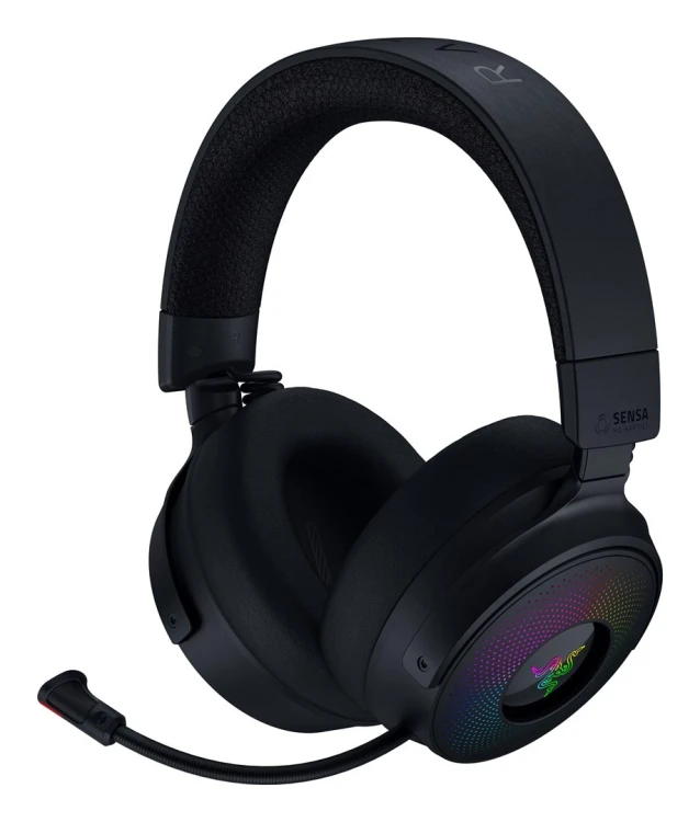 Zestaw słuchawkowy Razer Kraken V4 Pro Bluetooth Over-ear Microphone Bezprzewodowy Czarny