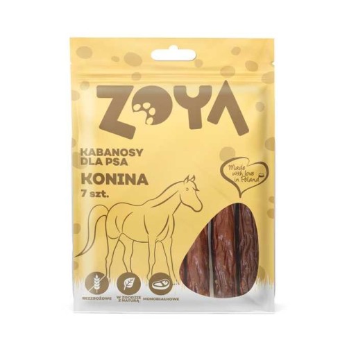 ZOYA Kabanos z koniny przysmak dla psów 7szt