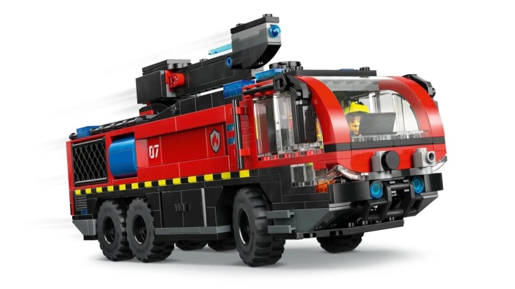 LEGO CITY 60499 Lotniskowy wóz strażacki
