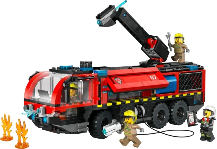 LEGO CITY 60499 Lotniskowy wóz strażacki
