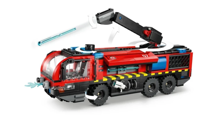 LEGO CITY 60499 Lotniskowy wóz strażacki