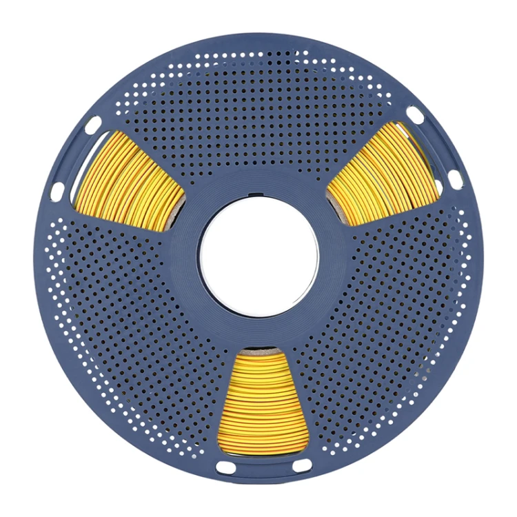 Filament SUNLU PLA+ Silk Forth-Color 1.75mm 1kg (niebiesko-fioletowo-pomarańczowo-żółty)