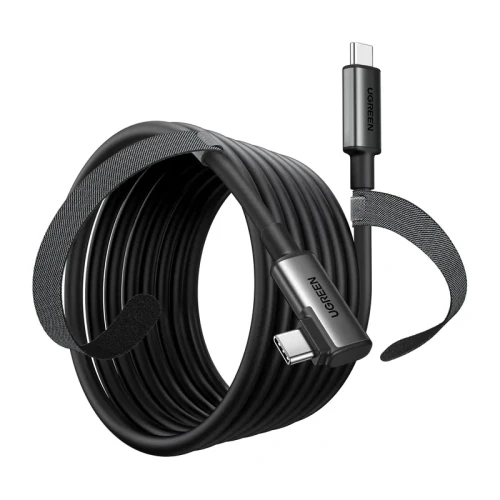 Kabel USB-C do USB-C Ugreen US551, VR, 5 Gbps, 5m (czarny)