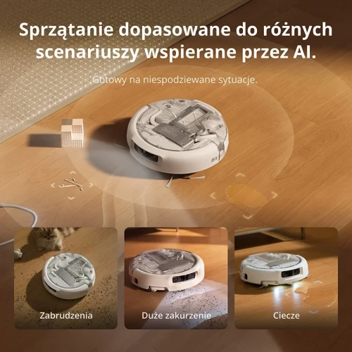 Robot sprzątający DJI ROMO A2 ze stacją