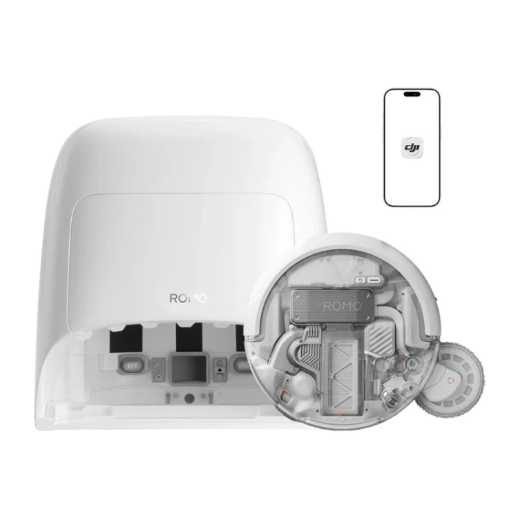 Robot sprzątający DJI ROMO A2 ze stacją