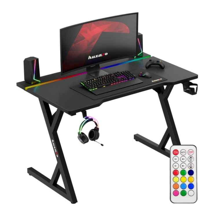 Biurko gamingowe Hero 2.4 RGB Black