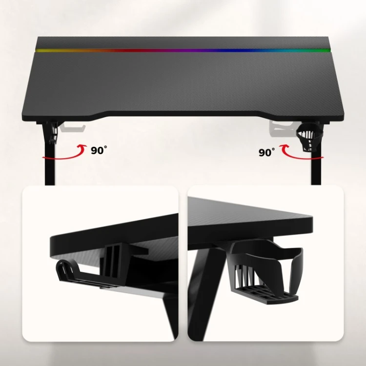 Biurko gamingowe Hero 2.4 RGB Black