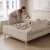 Barierka ochronna do łóżka Cover 50 Beige 120 cm