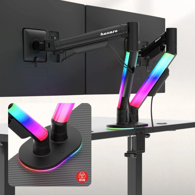 Uchwyt na dwa monitory Motion 2.6 RGB