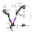 Uchwyt na dwa monitory Motion 2.6 RGB