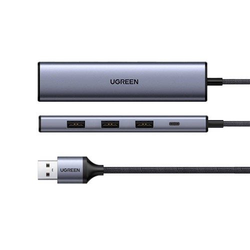 Hub UGREEN 5w1 Adapter, USB do 4x USB 3.0